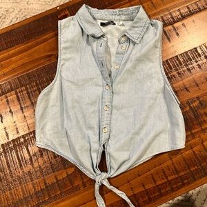 Urban Outfitters Chambray Tank